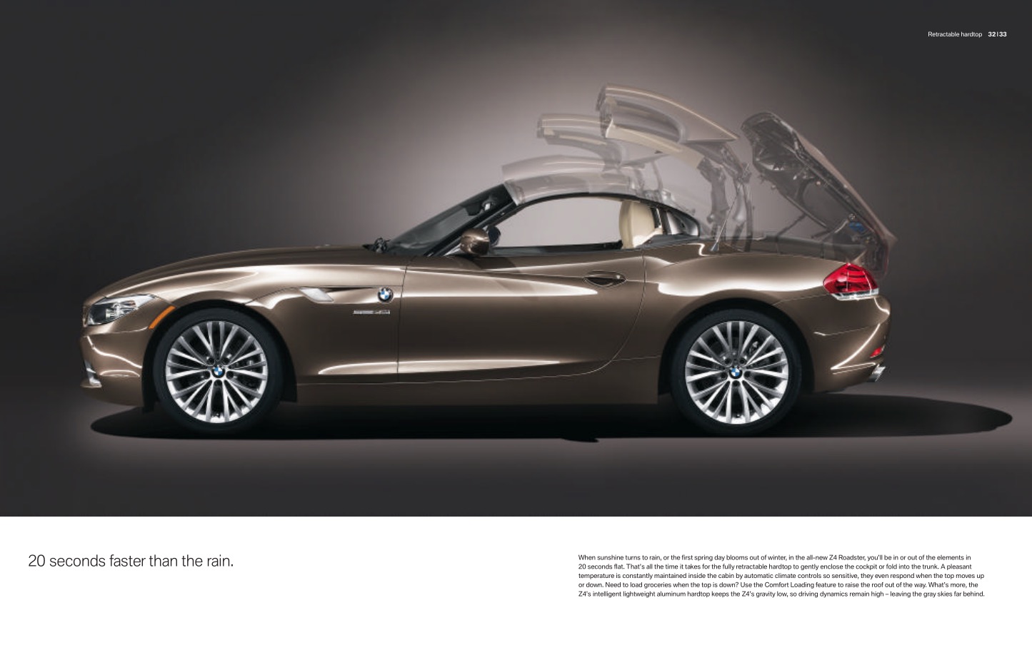 2009 BMW Z4 Brochure Page 13